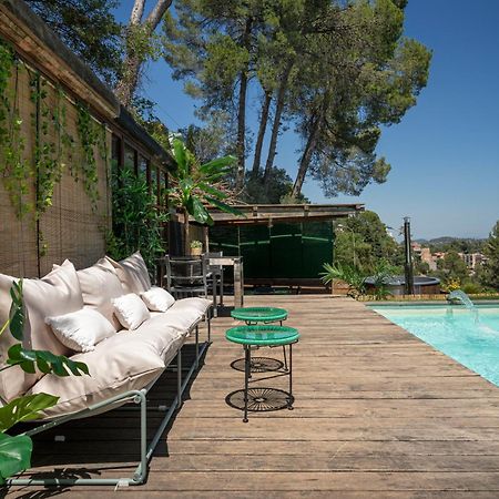 הוילה Corbera de Llobregat The Loft - With Private Pool & Jacuzzi מראה חיצוני תמונה