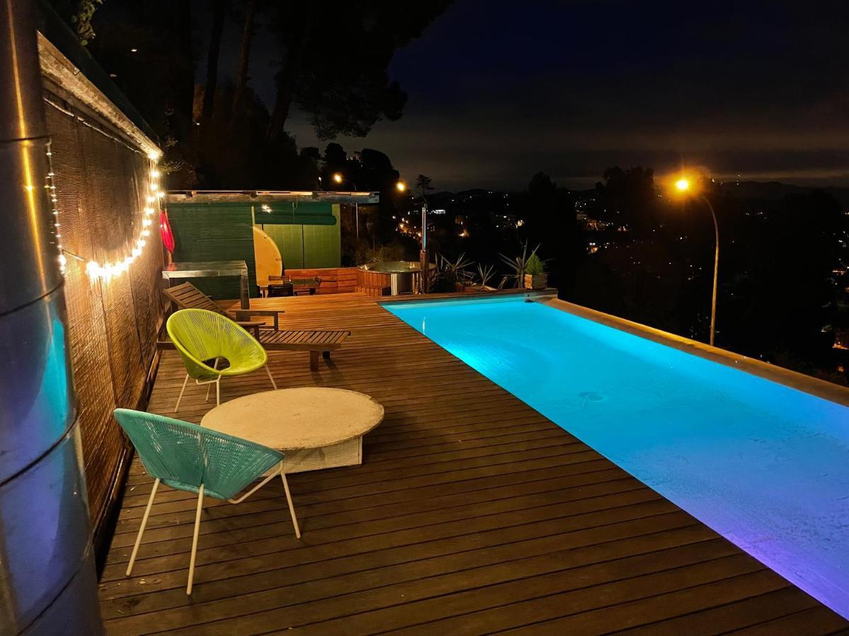 הוילה Corbera de Llobregat The Loft - With Private Pool & Jacuzzi מראה חיצוני תמונה